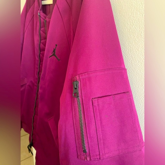 Air Jordan Burgundy Jacket - Picture 3 of 5
